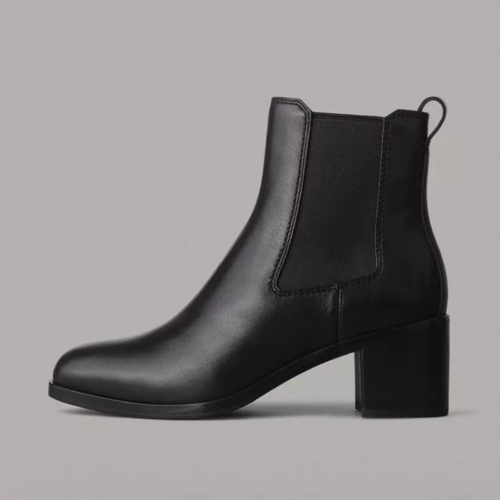 Rag and Bone Walker black leather Chelsea boots size 7.5